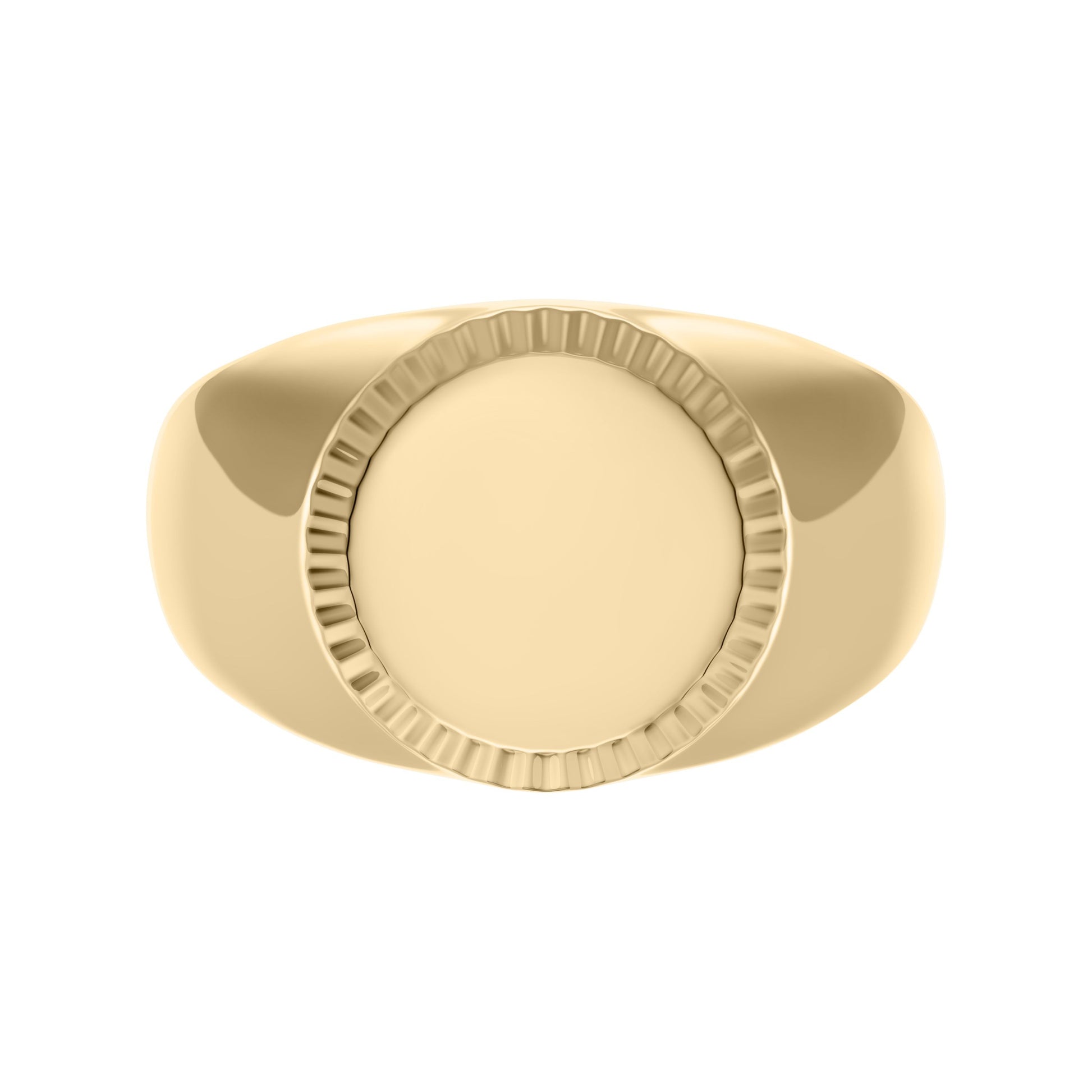 Fossil Herrenring JF04981710-6 Edelstahl vergoldet