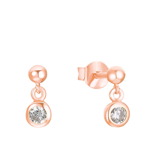 s.Oliver Ohrschmuck 2032973 Silber Rose s. Oliver