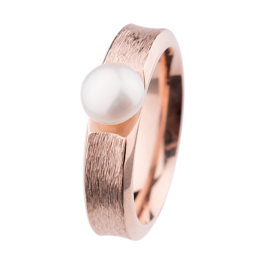 Ernstes Design Ring R373.5.52 Edelstahl rose