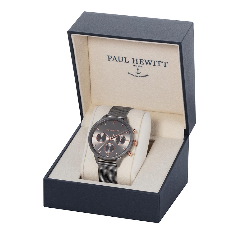 Paul Hewitt Uhr TTPH-E-GRM-GRM-52S Edelstahl grau
