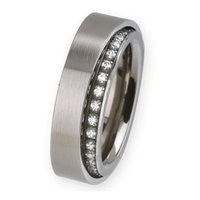 Ernstes Design Ring R278WH.60 Edelstahl